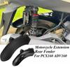 For Honda PCX160 ADV160 Motorcycle Mudguard Rear Fender Extension Splash Pad Bracket Accessories