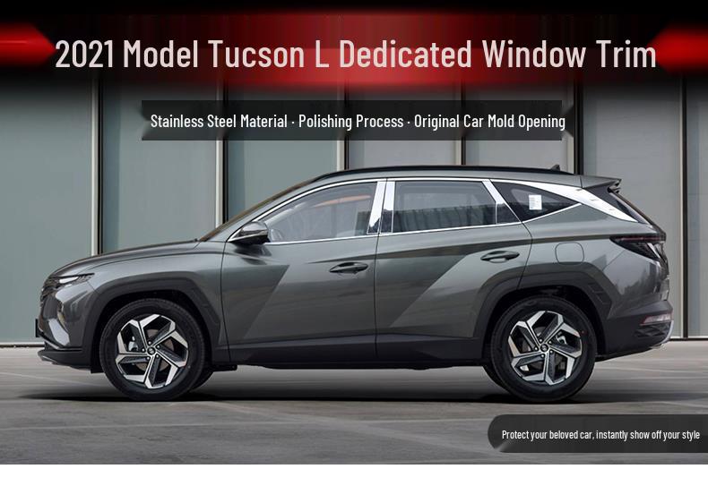 Modern Tucson Stainless Steel Window Trim Decorative Strip