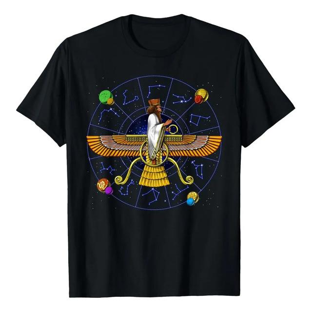 Camiseta De Zodiaco Faravahar Zoroastrismo XXXL