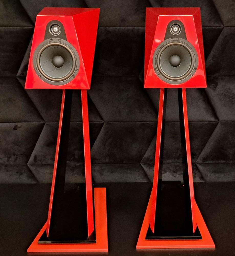 Acoustique Quality PASSION ORCA - Designerski zestaw, o konstrukcji High Endkolor red / black, Acoustique Quality