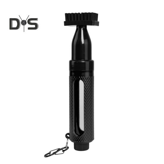 

Щетка для гольфа, очиститель для гольфа, водный спрей, щетка для чистки гольф-клубов, необходимые аксессуары для гольфа для мужчин и женщин чёрный