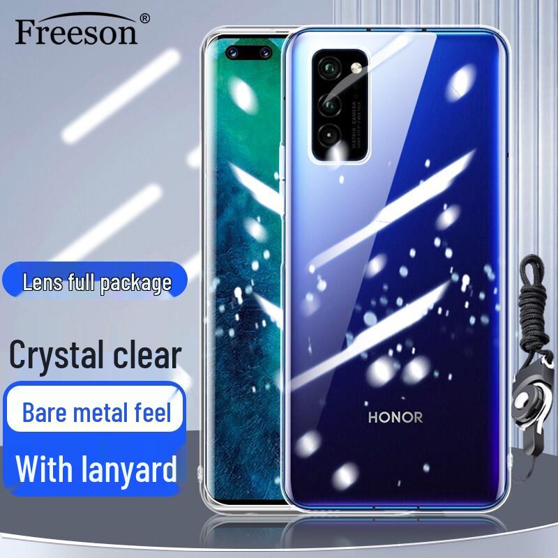 Freeson Тонкий чехол из ТПУ с полной защитой для Honor Honor V30 Pro