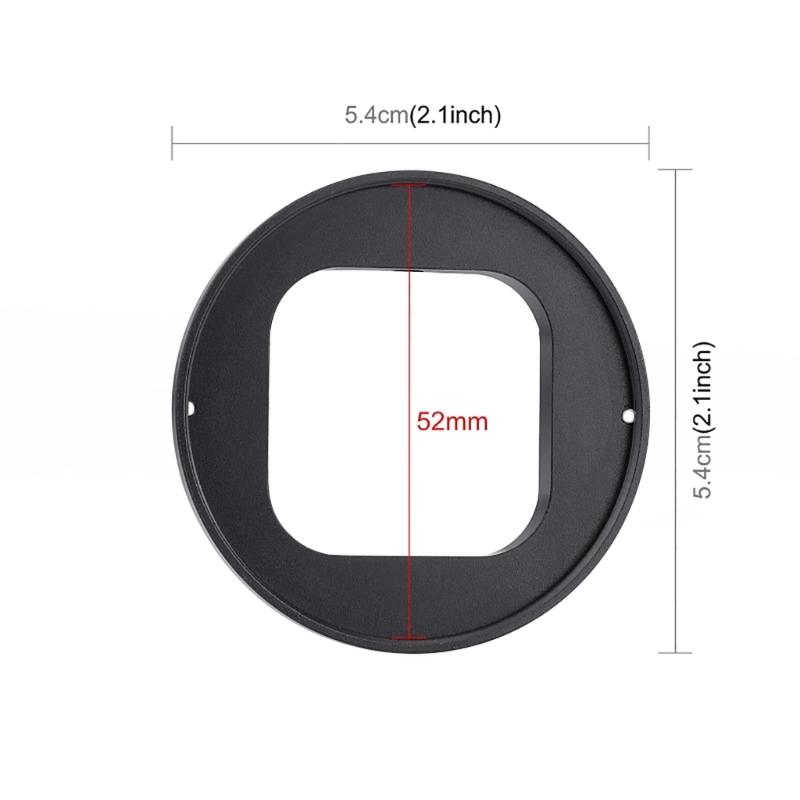 52mm CPL + UV Lens Filter with Adapter Ring for  HERO10 Black Lens Filter Camera Lens Filter Kit