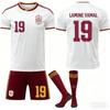 2026 World Cup Spain Aways Football Jersey for Kids and Adults LAMINE YAMAL #19