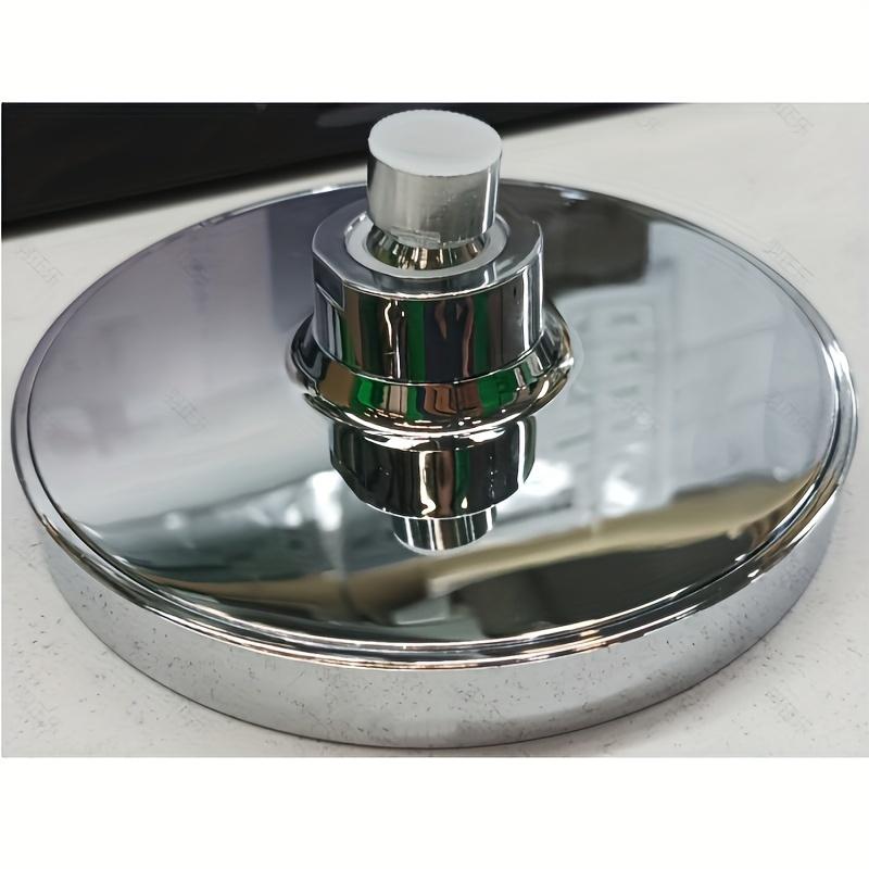 6-inch High-Pressure Stainless Steel Shower Head 360 Rotation | Modern Design | Rust-Resistant | Universal Bathroom Fitting (Silver,Stainless Steel) серебряный
