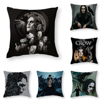 Film Der C-Crow Kissenbezug 3D-Druck Polyesterfaser 40*40cm Zuhause Sofa Wurf Dekoration Festivalgeschenk