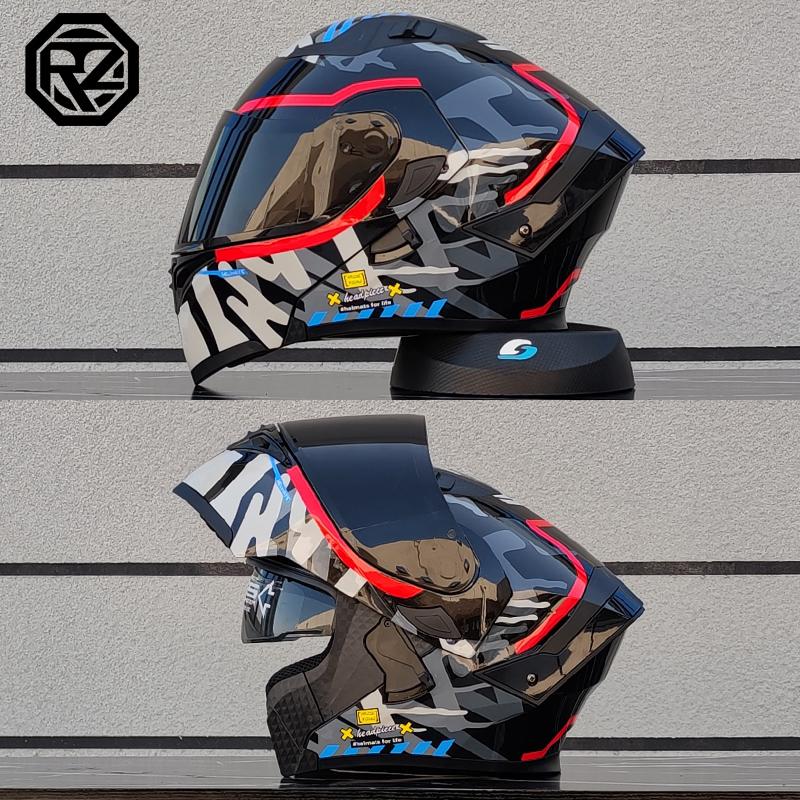 ORZ High Quality Modular Flip Helmet Double Lens Full Helmet Casco Para Motos Motorcycle Travel Half Full Helmet Casque Moto