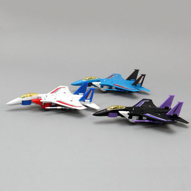 PT01-06 G1 Animation Fighter Squadron Deformable Small Airplane Toy Model