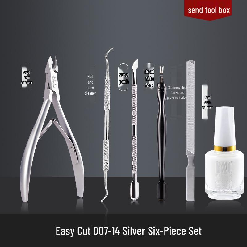 Professional Cuticle Nipper & Nail Art Tool Set: Remove Dead Skin, Callus, Trim Nails, Remove Gel Polish.