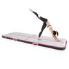 Inflatable PVC 300 * 100 * 10cm Fitness Mat Black Powder