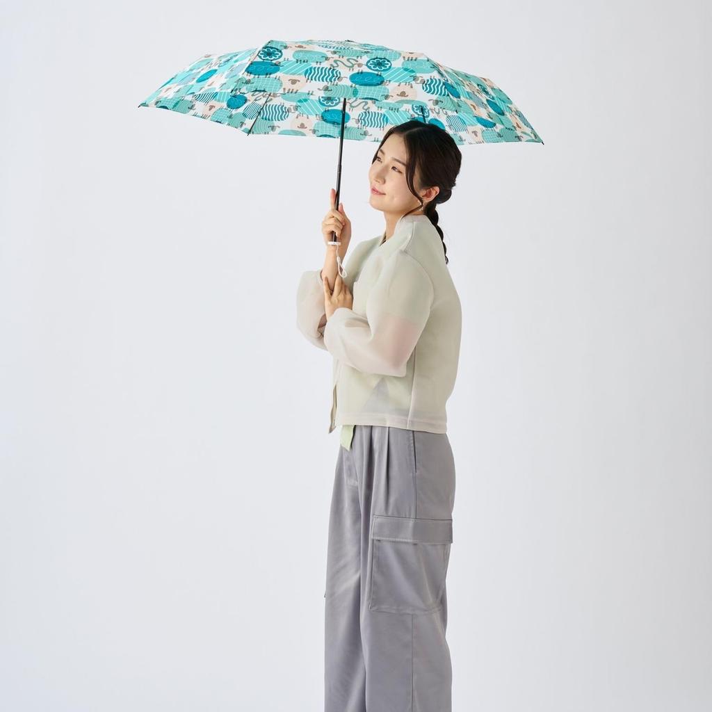 Moonbat Esta Folding Rain Perfect for Commuting and Mini Blue Women's Umbrella, Windproof, School, Siesta, 31-230-10350-32,