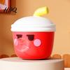 Toddler Stress Relief Toy Fast Food Bubble Popping Cartoon Hamburger French Fries Ice Cream Drumstick Cola Squeeze Office Worker Gift