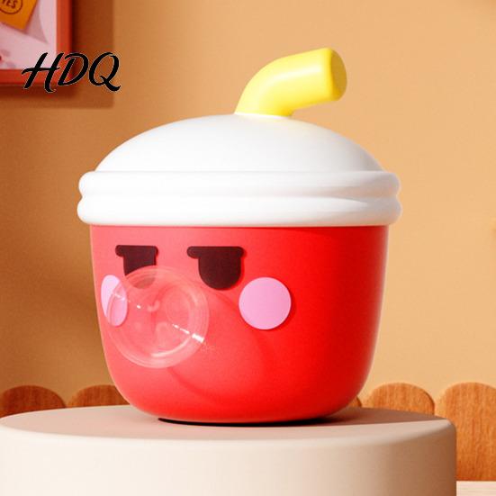 Toddler Stress Relief Toy Fast Food Bubble Popping Cartoon Hamburger French Fries Ice Cream Drumstick Cola Squeeze Office Worker Gift