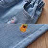 Autumn 2026 Girls' Fashion Jeans: Stylish Long Pants for Baby and Children, Casual Spring and Autumn Wear