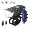 1/2pcs Off Road Bicycle Lights 300 Lumens Usb Charging Bicycle Headlight with Night Riding Taillights Bicycle Accessories