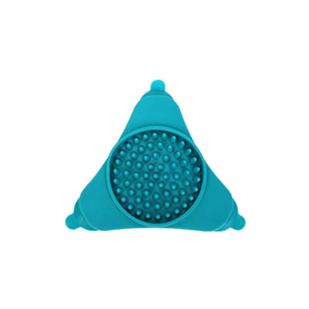 Silicone Pet Licking Mat Suction Cup Base Non-Slip Design Slow Feeder Pad Anxiety Calming Boredom Relief Anti-Choke Food Pad