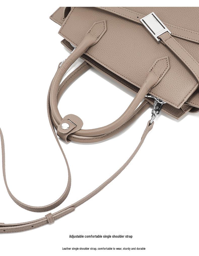 2025 Women's Genuine Leather Versatile Fashion Handbag - Large Capacity Shoulder Bag
