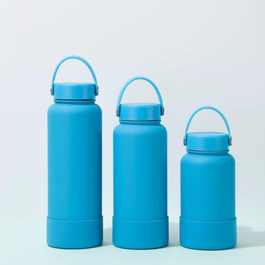 High-Value 316 Stainless Steel Macaron Thermos Bottle with Lanyard - Stylish, Portable, Insulated Sports Water Bottle