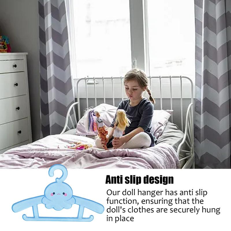 Dog Hangers For Clothes Doll Outfit Hanger Acrylic Pet Garment Rack Organizer For Gown Dress Outfit Dresses Pants Shirts Skirts