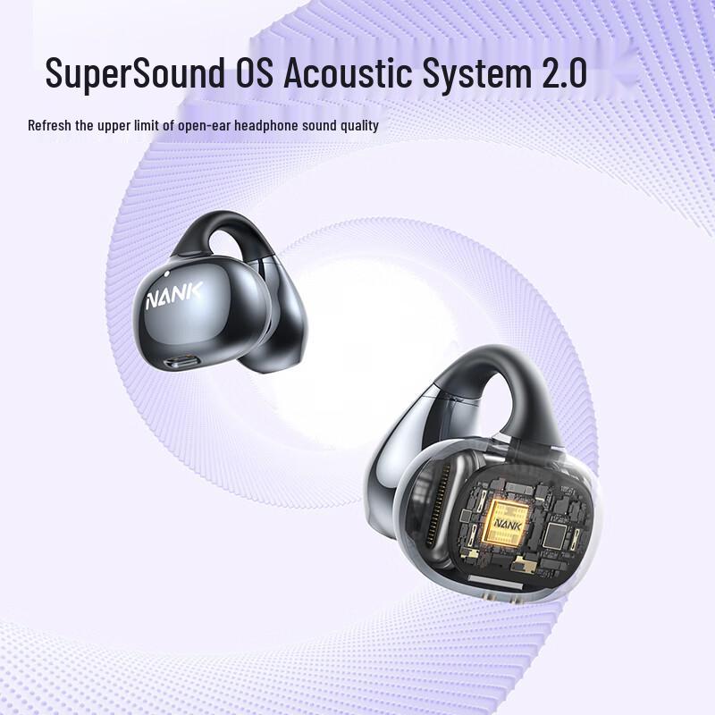 NANK Ultra Open-Ear Clip-On Sports Earbuds