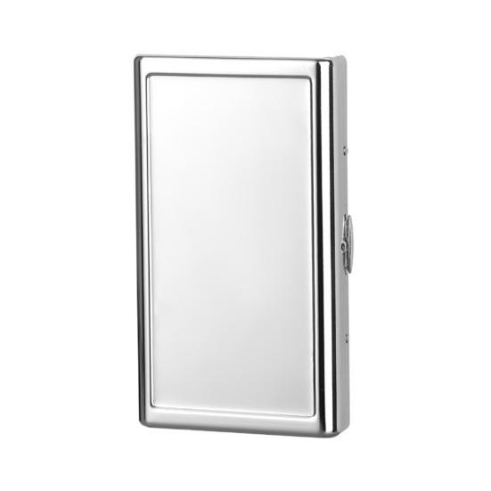 Вінтажна тримач для карток Тонкий металевий кейс Кишеньковий корпус з нержавіючої сталі Гаманець Захисний кейс для кредитних карток для чоловіків жінок Візитниця