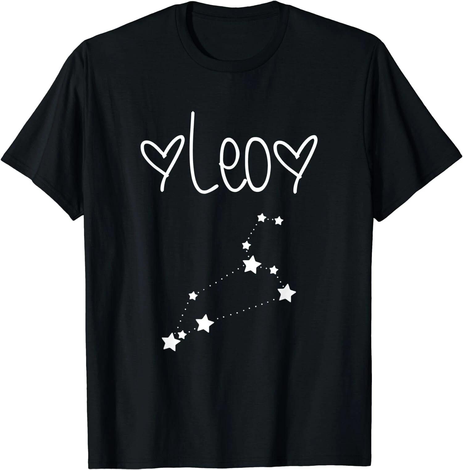 Leo Zodiac Sign Horoscope Astrology July August Birthday T-Shirt M