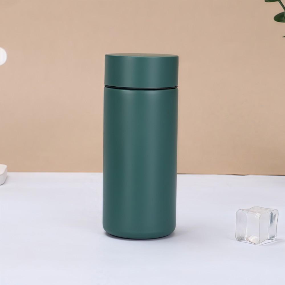 Practical Mini Insulated Cup 10oz 300ml Stainless Steel Water Bottle Portable Pocket Design Vacuum Cup Travel, Sports, School