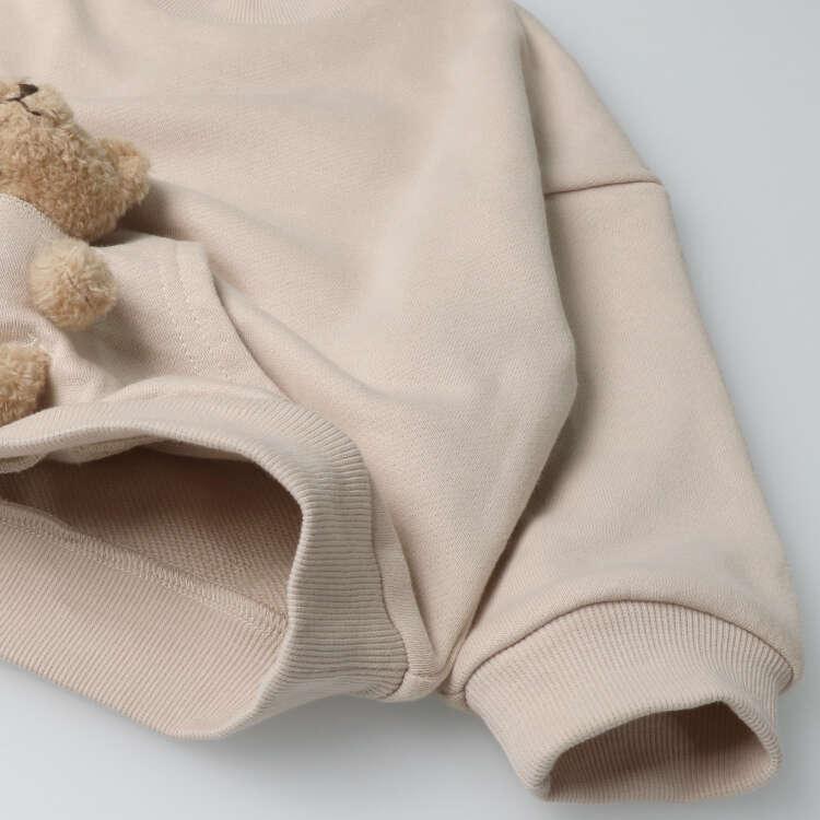 【Kinderbekleidung】 JollyJury (Jolly Julie) Sweatshirt mit Plüschtier 90cm-120cm K50610