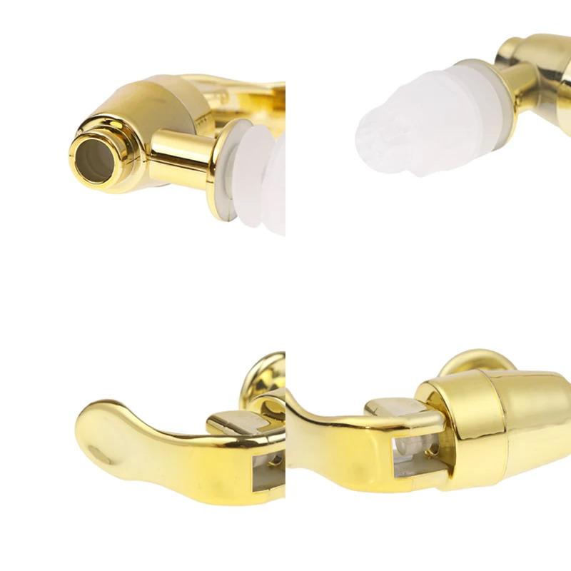 BPA Free Beverage Faucet Food Grade Electroplated Plastic Tap Valve for 5 Gallon Water Bucket Home Bar Drink Dispenser