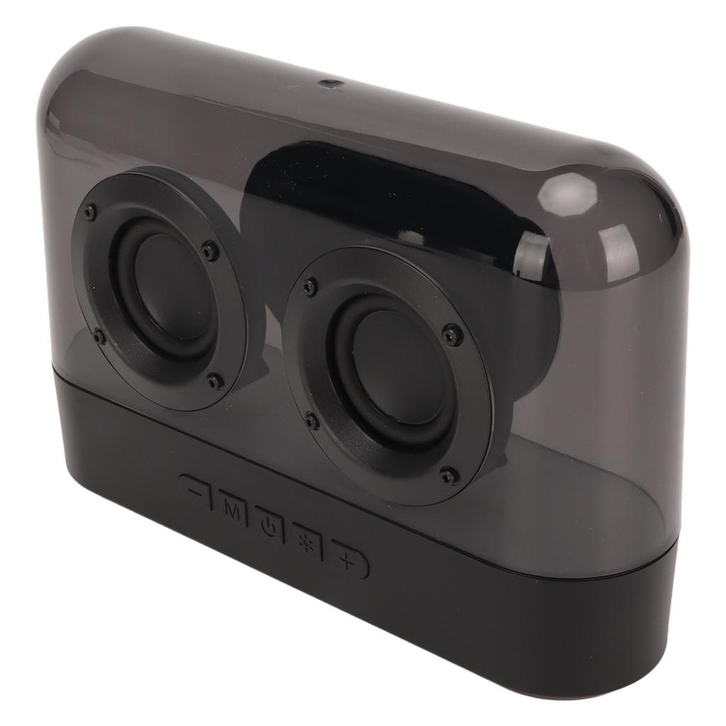 Bluetooth Speaker Stereo Subwoofer Memory Card Playback Transparent Portable Wireless Speaker with C