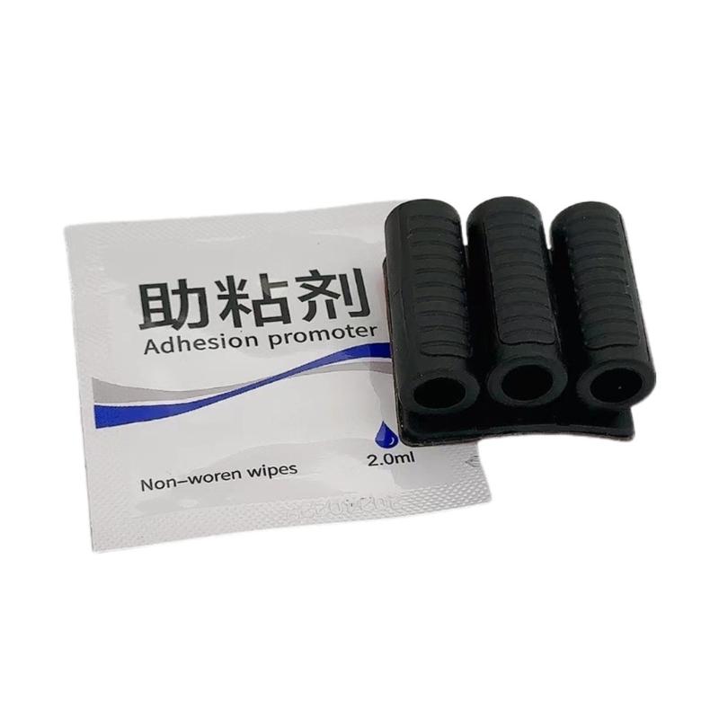 Ergonomischer 3-Schlitz-Bohrerhalter mit Kleberückseite für sichere Elektrowerkzeug-Organisation und Add-On-Design