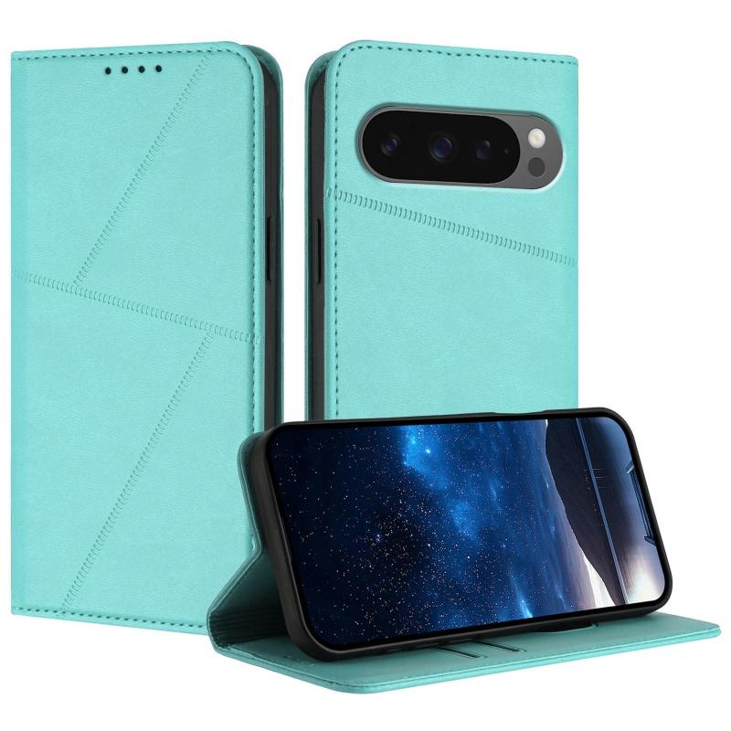 Porte-monnaie à rabat magnétique Étui en cuir pour téléphone pour Google Pixel 10 Pro XL 9 9A 8 8A 7 7A 6 6A Étui portefeuille antichoc pour cartes Pixel 10 Pro XL