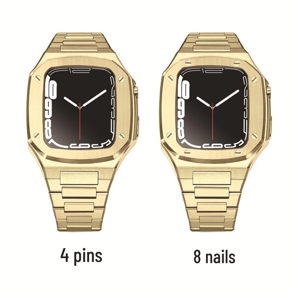 Compatible Audemars Piguet Mod Kit for Apple Watch S9 Case with 41/44/45mm iWatch S7/8/9 Protection