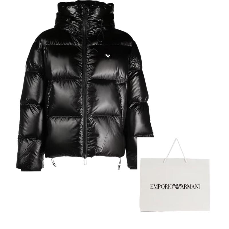 Best of PromotionsPrevious Season logo-embroidered hooded padded jacket 6R1B97-1NKZZ-0999