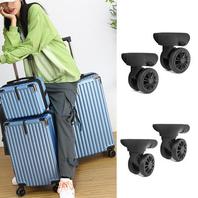 Trolley Case Luggage Wheels Luggage Swivel Left and Right Wheels DIY Suitcase Replacement Parts for Most Suitcases