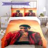 Michael Jackson Bedding Set Breathable Duvet Cover with Pillowcases Decorative Bed Linen for Bedroom Home Decoration Birthday Gift