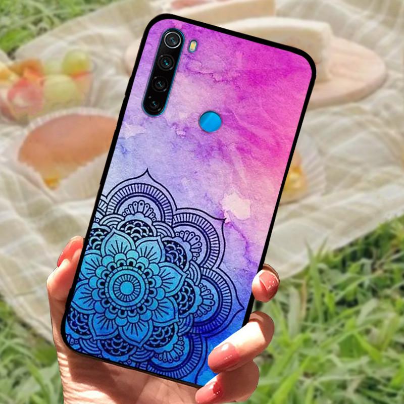 Phone Case For Xiaomi Redmi Note 8T Case Soft Silicone Cover Bumper For Redmi Note 8 Pro Coque Note8 Cartoon Animal Fundas Shell