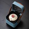 Portable Ceramic Tea Set: One Pot & Three Cups for Outdoor and Business Gifts