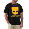 Grindr O Feet Away Essential T Shirt T-Shirt Work Short Sleeve Cotton Top