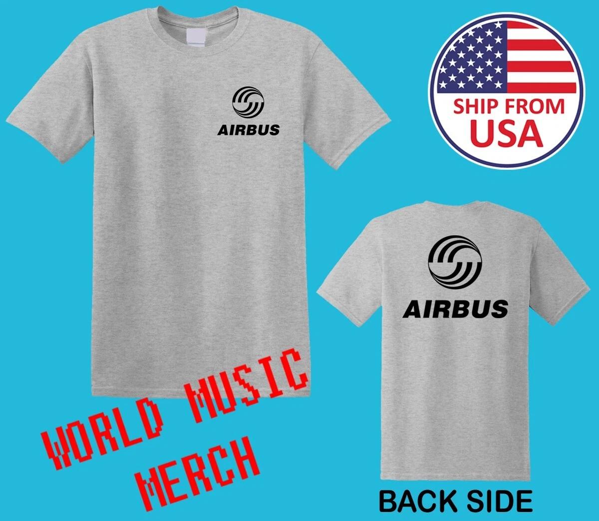 Airbus Air Bus Aircraft Company Men s Grey Size S-5XL S