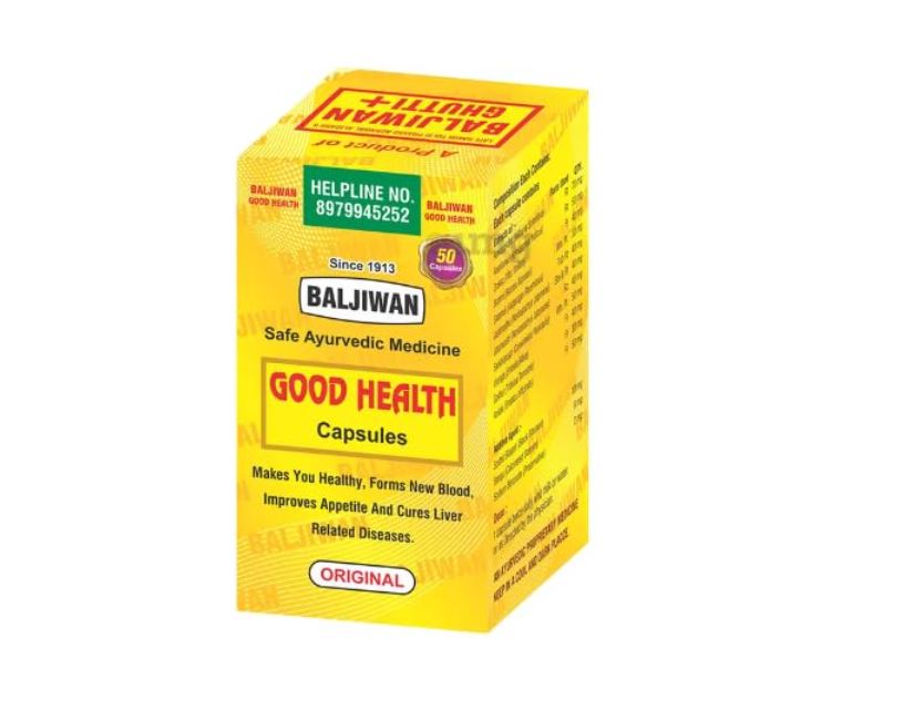 

Baljiwan Good Health 50 capsules