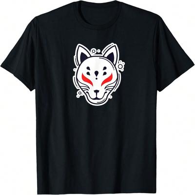 Kitsune Japanischer neunschwänziger Fuchs T-Shirt