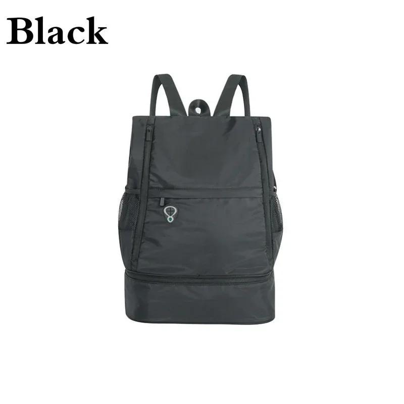 

Багатофункціональна фітнес-сумка великої місткості з розділенням на сухе та вологе, спортивна, через плече, месенджер, дорожня, рюкзак для ноутбука, сумки для жінок 2