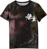2024 Black Myth Wukong Color Printing Pattern Printing Short Sleeve T-Shirt Summer Men's and Women's Casual Versatile Fashion