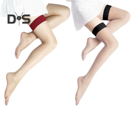 1 pár Dámské punčochy Průhledná síťovina Ultratenká Vysoká elasticita Japonský styl Protiskluzová Jednobarevná Měkká Prodyšná Rychleschnoucí JK Lady Over Knee
