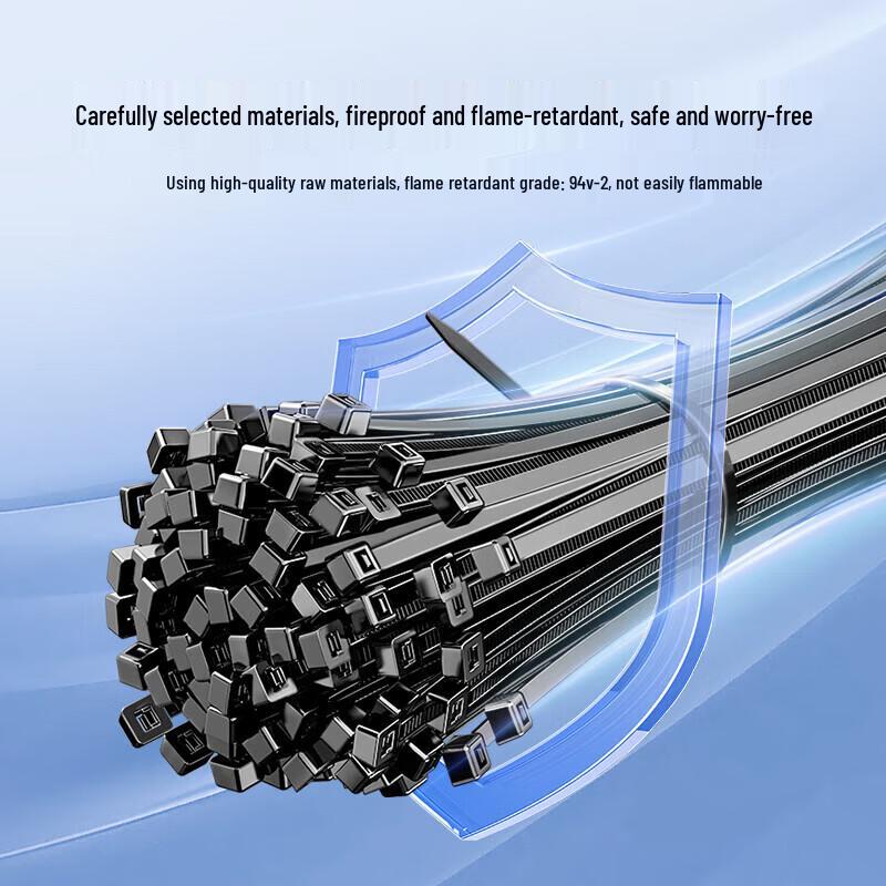 SAMZHE Self-Locking Nylon Cable Ties