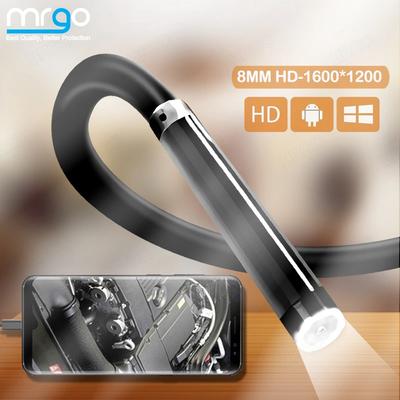 10 m HD endoszkóp kamera vízálló Micro 8 LED IP67 endoszkóp autókhoz Ipari okostelefon mini kamera endoszkóp USB Type C
