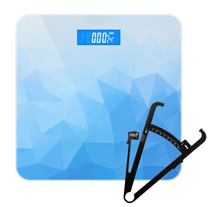 1pc Home Health Scale Bathroom Scale High Precision Digital Body Scale With Large LCD Display Weighing Up To 396 Pounds