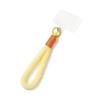 New Fashion Plush Phone Wrist Lanyard With Clear Patch 5 Color Options Durable Shockproof Wristlet Leisure Versatile Accessories