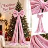 Christmas Decorations with Bows for Christmas Tree, Valentine's Day, Wedding, Party and Holiday Decor